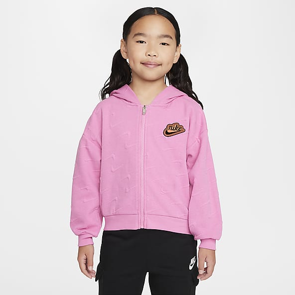 Pink Hoodies Pullovers. Nike